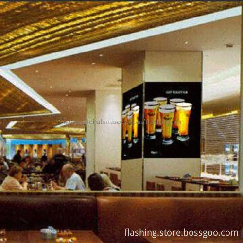 High quality EL flashing advertise panel